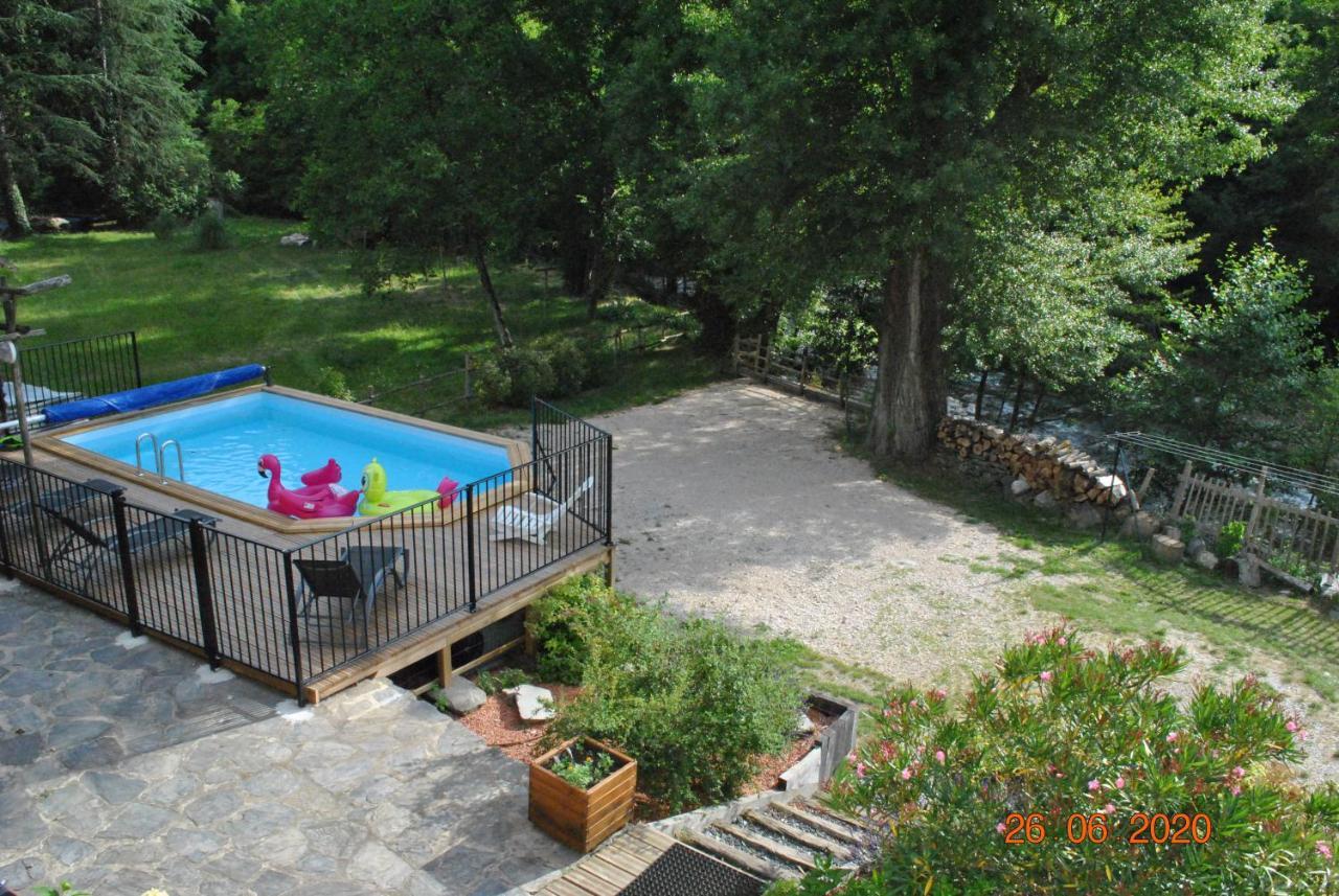 Alberguiere - Piscine Chauffee - Plancha - Barbecue Sainte-Croix-Vallee-Francaise Exterior photo